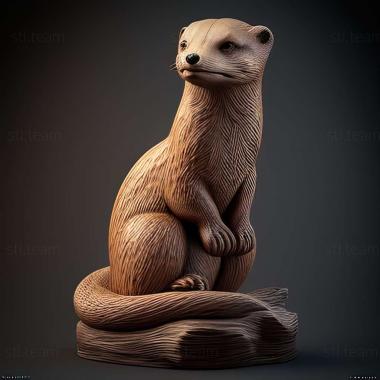 3D модель Mustelus griseus (STL)